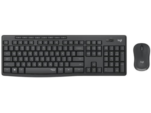 Wireless Keyboard & Mouse Logitech MK295 Silent, Media keys, Spill-resistant, 1000dpi, 3 buttons