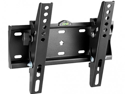 Wall Mount  Gembird 'WM-42T-02' Black 23'-42', max.30kg, VESA:up200x200, Wall dist: 50mm, +12°-12°h