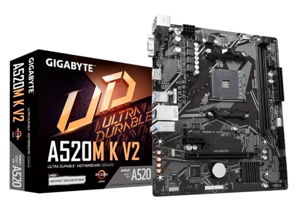 MB AM4 Gigabyte A520M K V2  mATX