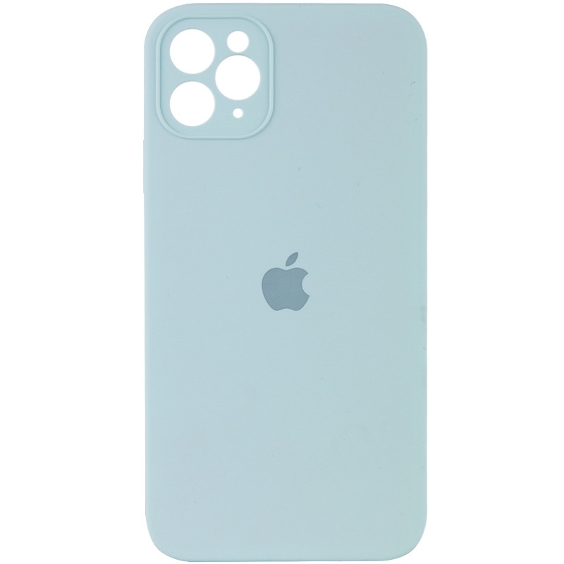 Чехол Silicone Case Copy Apple iPhone 14 Plus Square (Light Turquoise, 26)