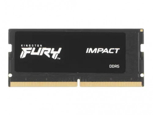 16GB DDR5-5600MHz SODIMM Kingston FURY Impact (KF556S40IB-16), CL40, 1.1V, Intel XMP 3.0, Black