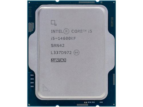 CPU Intel Core i5-14600KF 2.6-5.3GHz (6P+8E/20T, 20MB,S1700,10nm, No Integ. Graphics, 125W)