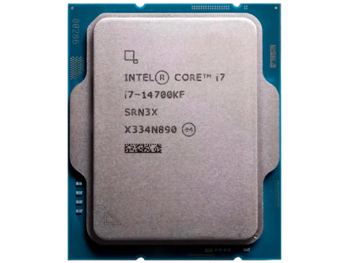 CPU Intel Core i7-14700KF 2.5-5.6GHz (8P+12E/28T, 28MB,S1700,10nm, No Integ. Graphics,125W)