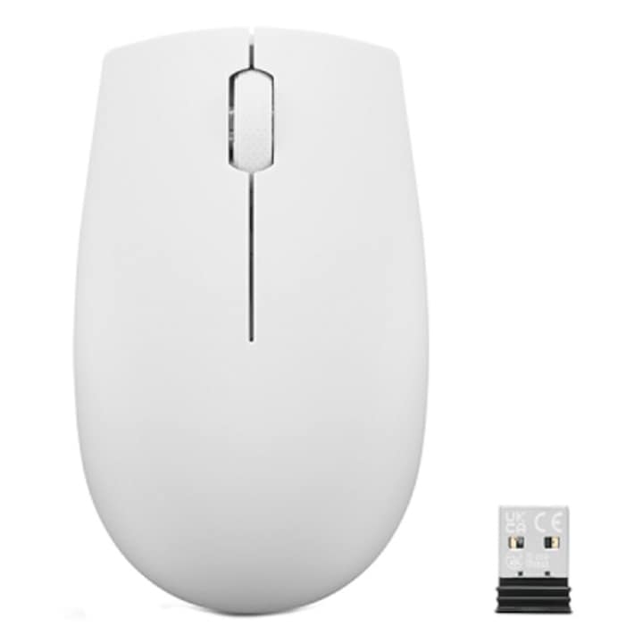'Lenovo 300 Wireless Compact Mouse Cloud Grey (GY51L15677)Tip de conexiune:  F?r? fir Surs? de ali