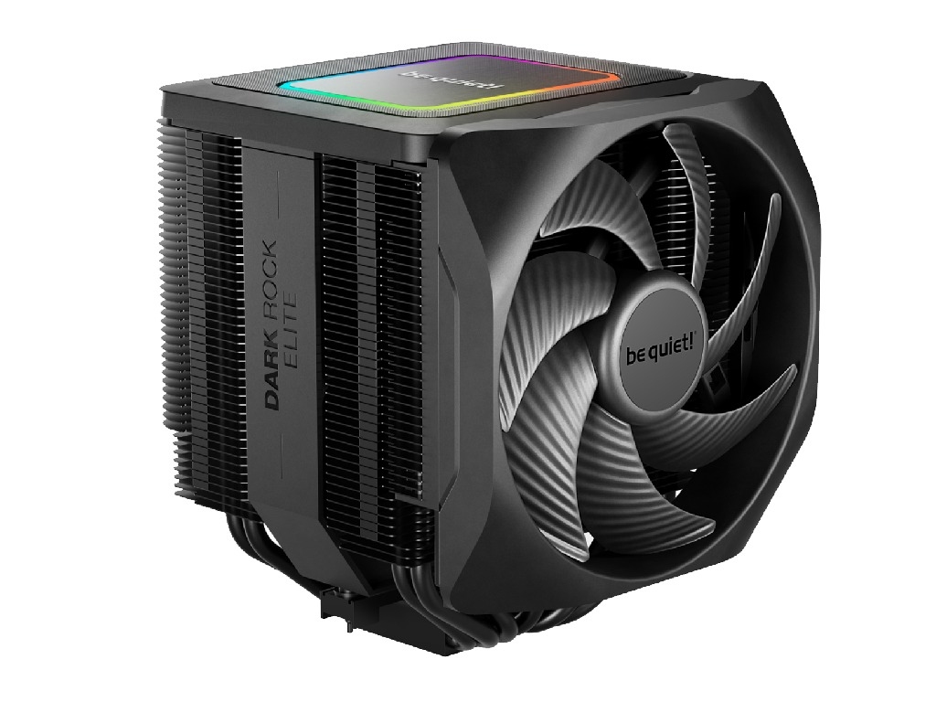 AC be quiet! Dark Rock Elite (11-25,8dBA, 1500/1700RPM, 2x135mm, PWM, 280W, 7x6mm, ARGB, 1340g.)