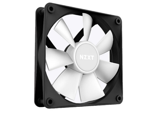 PC Case Fan NZXT F140 RGB Core, 140x140x26mm, <34.48dB, 90.79CFM, 500-1500RPM, FDB, 4 Pin, PWM, RGB