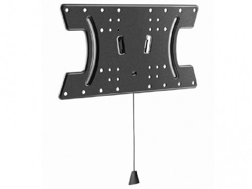Wall Mount  Gembird 'WM-65F-03' Black 32'-65', 30kg, VESA:up 400x200, Wall distance: 24mm