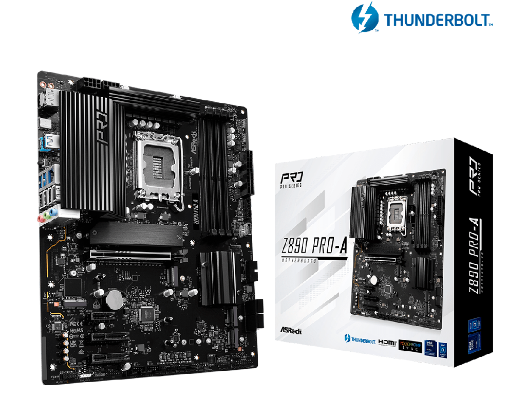 MB S1851 ASRock Z890 PRO-A ATX  ATX Socket: LGA1851