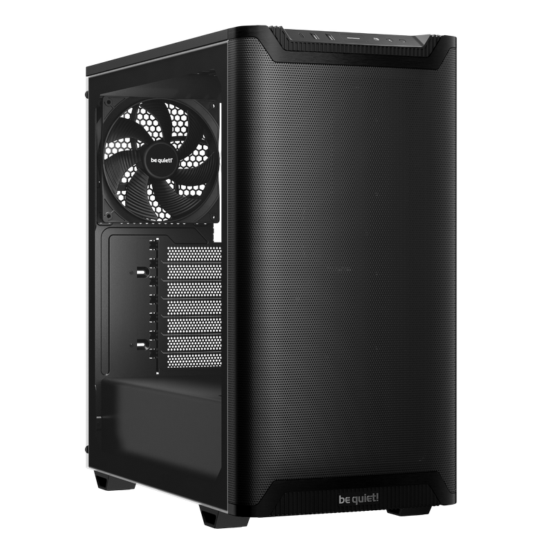 Case ATX be quiet! Pure Base 501 Airflow, w/o PSU, 2x140mm, Front&Top Mesh, Tempered Glass