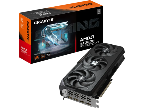 VGA Gigabyte Radeon RX 9070 XT 16GB GDDR6 Gaming OC  (GV-R9070XTGAMING OC-16GD)Producator GPU:  NVI