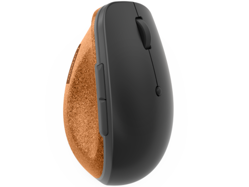 Wireless Mouse Lenovo Go Vertical, up to 2400 dpi, 6 buttons (3 program.), Ergonomic, 97g., UV-coate