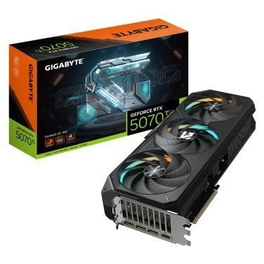 VGA Gigabyte RTX5070Ti 16GB GDDR7 Gaming OC (GV-N507TGAMING ОС-16GD)  GPU: NVIDIA