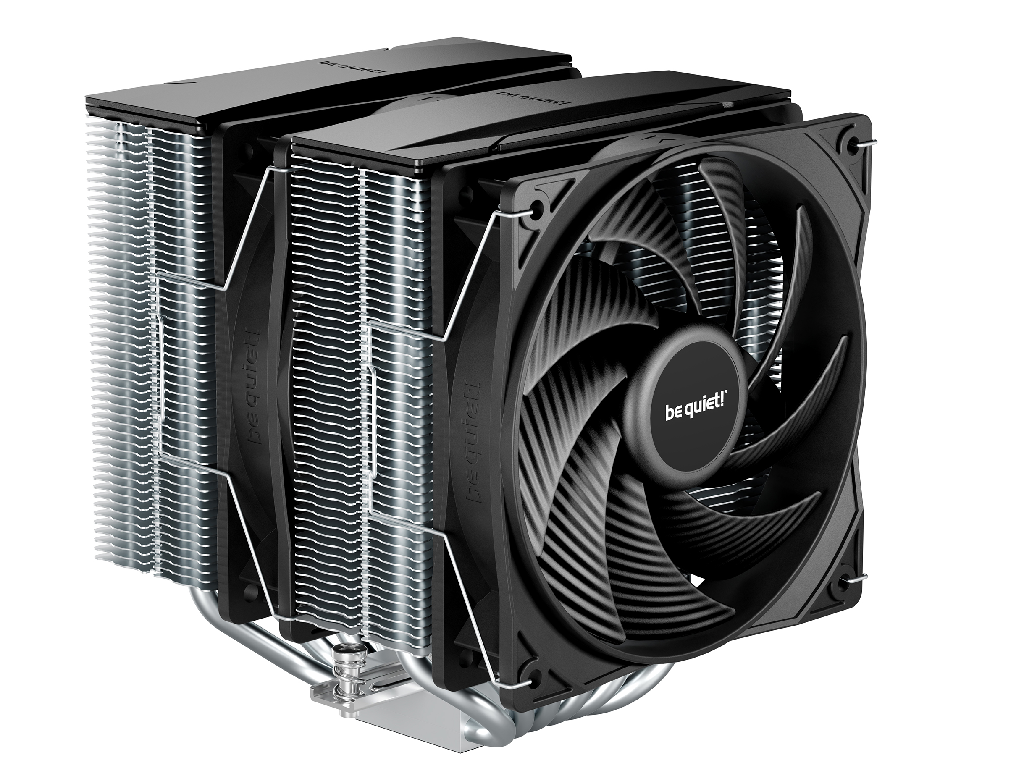 AC be quiet! 'Pure Rock Pro 3 Black' (14-34.8dBA, 2000RPM, 59.6 CFM, 2x120mm, PWM, 250W, 6x6mm, 1070