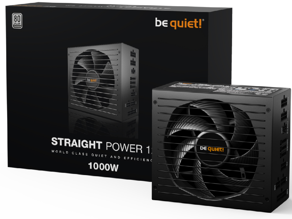 Power Supply ATX 1000W be quiet! POWER ZONE 2, 80+ Platinum, 140mm, Active PFC, SR+LLC+DC/DC, ATX 3.