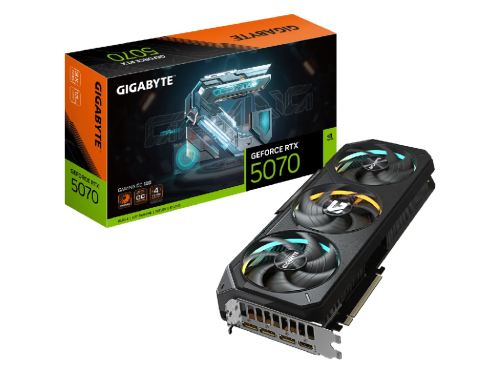 VGA Gigabyte RTX5070 12GB GDDR7 Gaming OC  (GV-N5070GAMING OC-12GD)Producator GPU:  NVIDIA Proceso