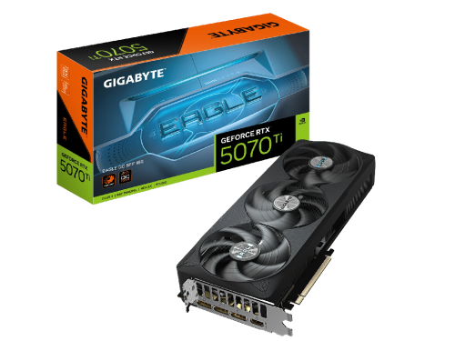 VGA Gigabyte RTX5070Ti 16GB GDDR7 Eagle OC (GV-N507TEAGLE OC-16GD)Producator GPU:  NVIDIA Procesor
