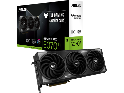 VGA ASUS RTX5070Ti 16GB GDDR7 TUF Gaming (TUF-RTX5070TI-O16G-GAMING)Producator GPU:  NVIDIA Proces