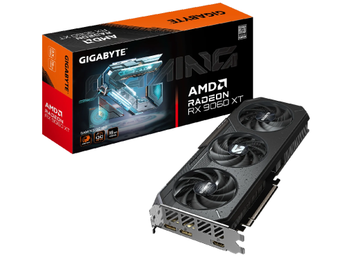 VGA Gigabyte Radeon RX 9060 XT 16GB GDDR6 Gaming OC (GV-R9060XTGAMING OC-16GD)  GPU: AMD