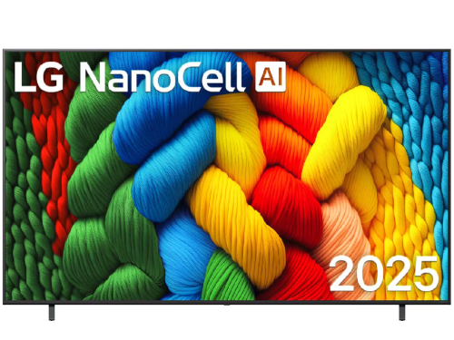 86' LED SMART TV LG 86NANO81A6A, Nanocell, 4K UHD, webOS, Black