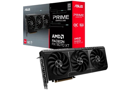 VGA ASUS Radeon RX 9060XT 16GB GDDR6 Prime OC (PRIME-RX9060XT-O16G) GPU: AMD