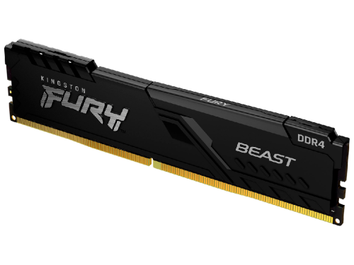 16GB DDR4-3200MHz  Kingston FURY Beast  (KF432C16BB1/16WP), CL16-18-18, 1.35V, Intel XMP 2.0, Black