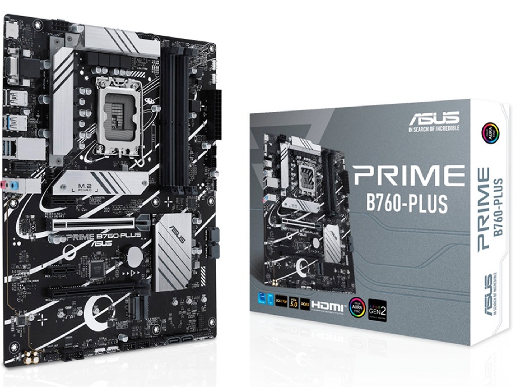 MB S1700 Asus PRIME B760M-PLUS  mATX Micro-ATX Socket: LGA1700