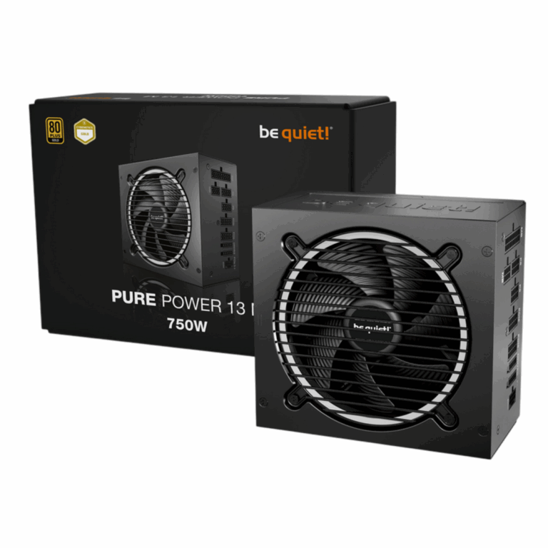 Power Supply ATX 750W be quiet! PURE POWER 13 M, 80+ Gold, 120mm, Active PFC, SR+LLC+DC/DC, ATX 3.1