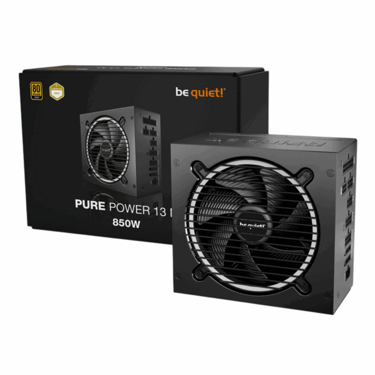 Power Supply ATX 850W be quiet! PURE POWER 13 M, 80+ Gold, 120mm, Active PFC, SR+LLC+DC/DC, ATX 3.1