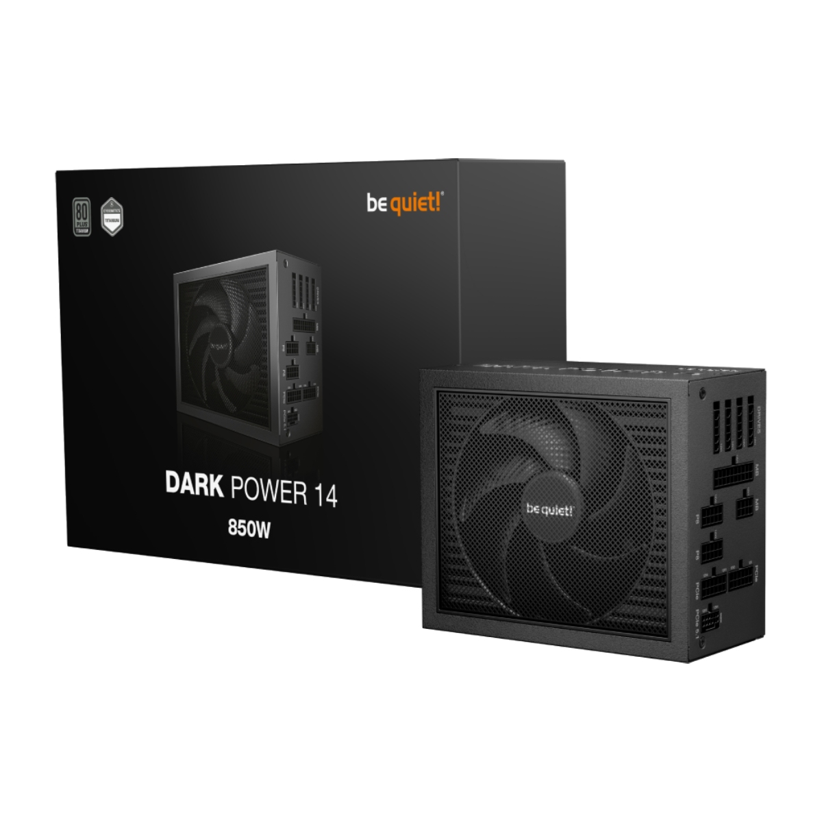 Power Supply ATX 850W be quiet! DARK POWER 14, 80+ Titanium, 135mm, Active PFC, Full Bridge SR LLC +