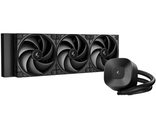 AIO Liquid Cooling Deepcool 'LE360 V2 ZERO DARK' <24.96dBA, 500-1600RPM, 48.34CFM, 3x120mm