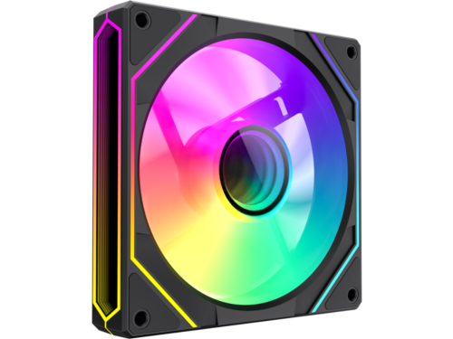 PC Case Fan GAMEMAX FN12A-S8I-R, Reversed, 120mm, ARGB, 24 LED, 9 blades, PWM, <31.21dB, 44.35 CFM