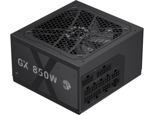 Power Supply ATX 850W GAMEMAX GX-850GF, 80+ Gold, 120mm, Active PFC, LLC+DC/DC, Temperature control