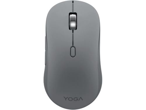 Wireless Mouse Lenovo Yoga Silent, Multidevice, up to 4000 dpi, 8 buttons, LunaGrey