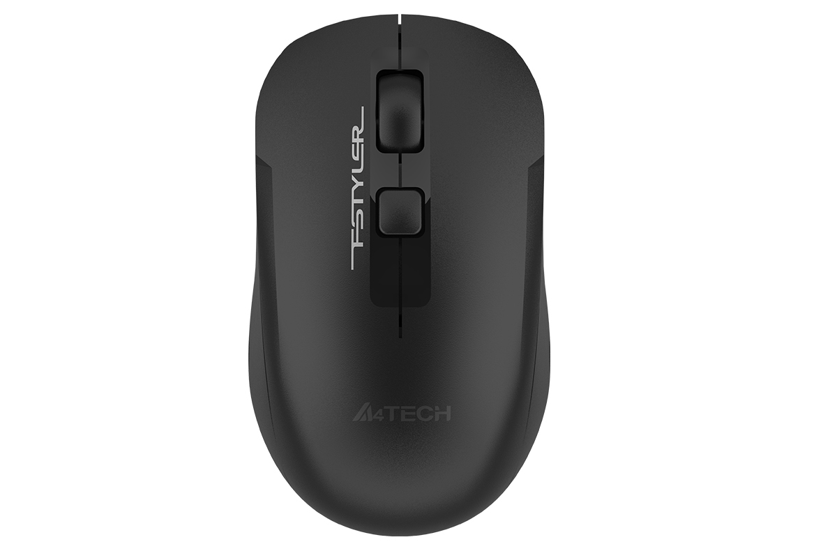 Wireless Mouse A4Tech FG16S, Fstyler 2.4G Wireless Mouse USB Black/With Silent Button, Black