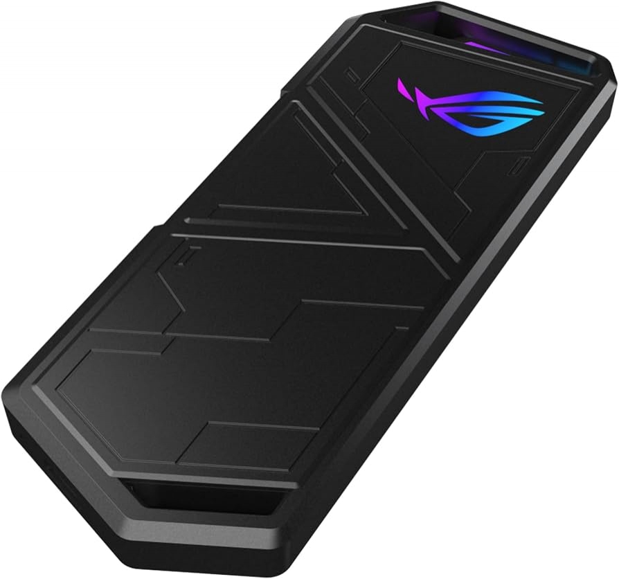M.2 NVMe SSD Enclosure ASUS ROG Strix Arion Black Lite, USB3.1 Type-C, 10Gbps, Aura Sync RGB
