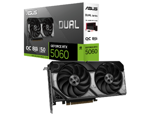 VGA ASUS RTX5060 8GB GDDR7 Dual Advanced OC (DUAL-RTX5060-O8G-A)  GPU NVIDIA