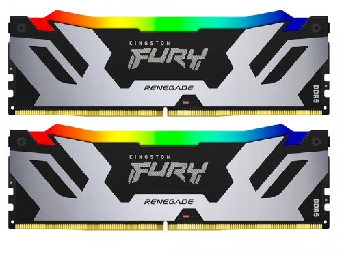48GB DDR5-8000MHz  Kingston FURY Renegade RGB (Kit of 2x24GB) (KF580C38RSAK2-48), CL38-48-48, 1.4V