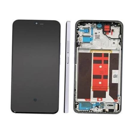 LCD OPPO RENO 12 PRO NEBULA SILVER WITH FRAME SERVICE PACK