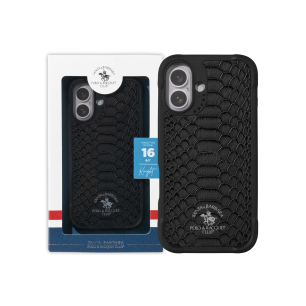 Накладка Polo Knight MagSafe iPhone 16 (Black)