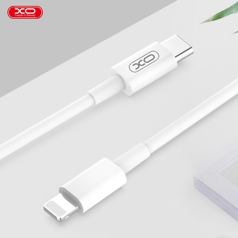 XO NBQ231A Rock Series Type-c to Lightning 27W Data Cable White