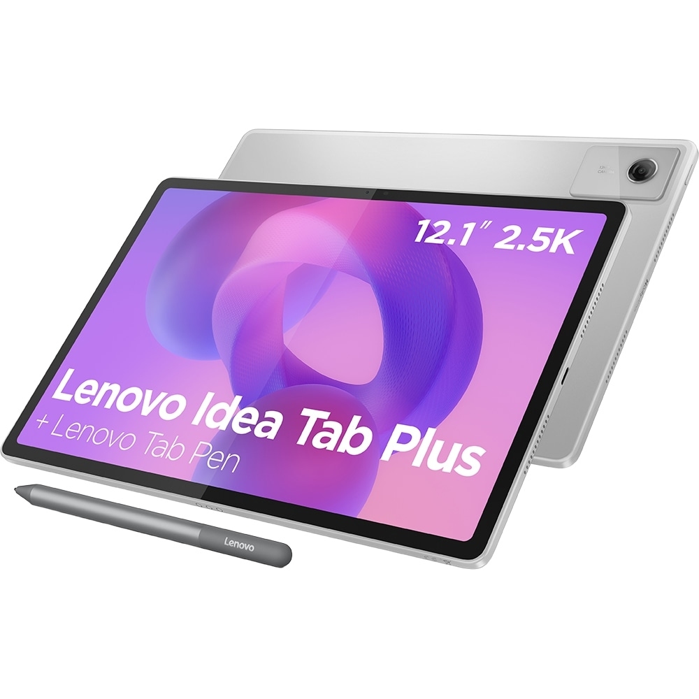 LENOVO Idea Tab Plus, 12.1', 256GB, 8GB RAM, Wi-Fi, Cloud Gray + Lenovo Tab Pen