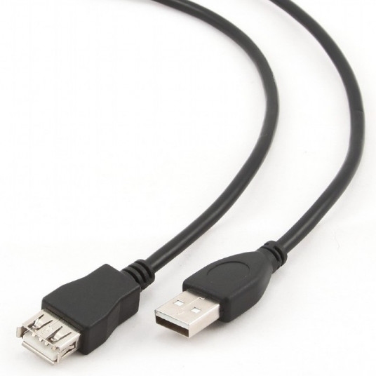 Cable USB, USB AM/AF, 3.0 m, USB2.0, Cablexpert, CCP-USB2-AMAF-10