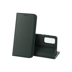Чехол-книжка LEATHER Case SAMSUNG S20 FE /S20 Lite (Тёмно-зелёный)