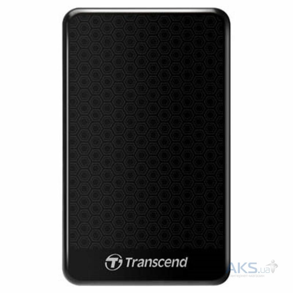 1.0TB (USB3.1) 2.5' Transcend 'StoreJet 25A3', Black, Anti-Shock, One Touch Backup