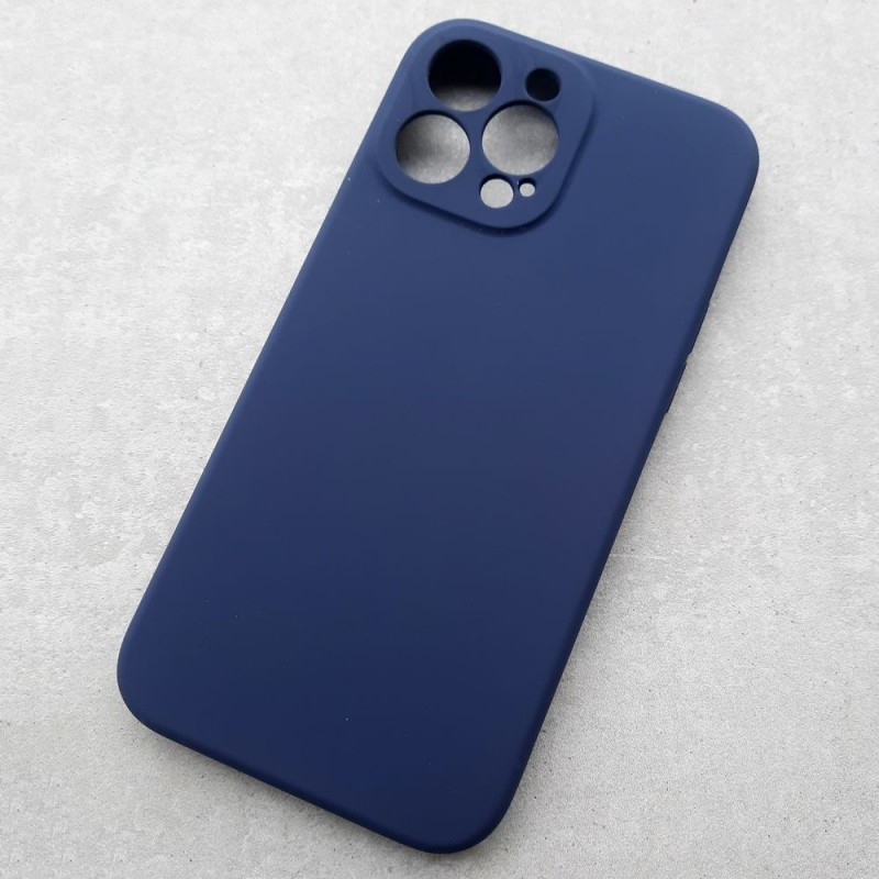 Чехол Silicone Case Copy Apple iPhone 13 Pro Square (Midnight blue, 17)