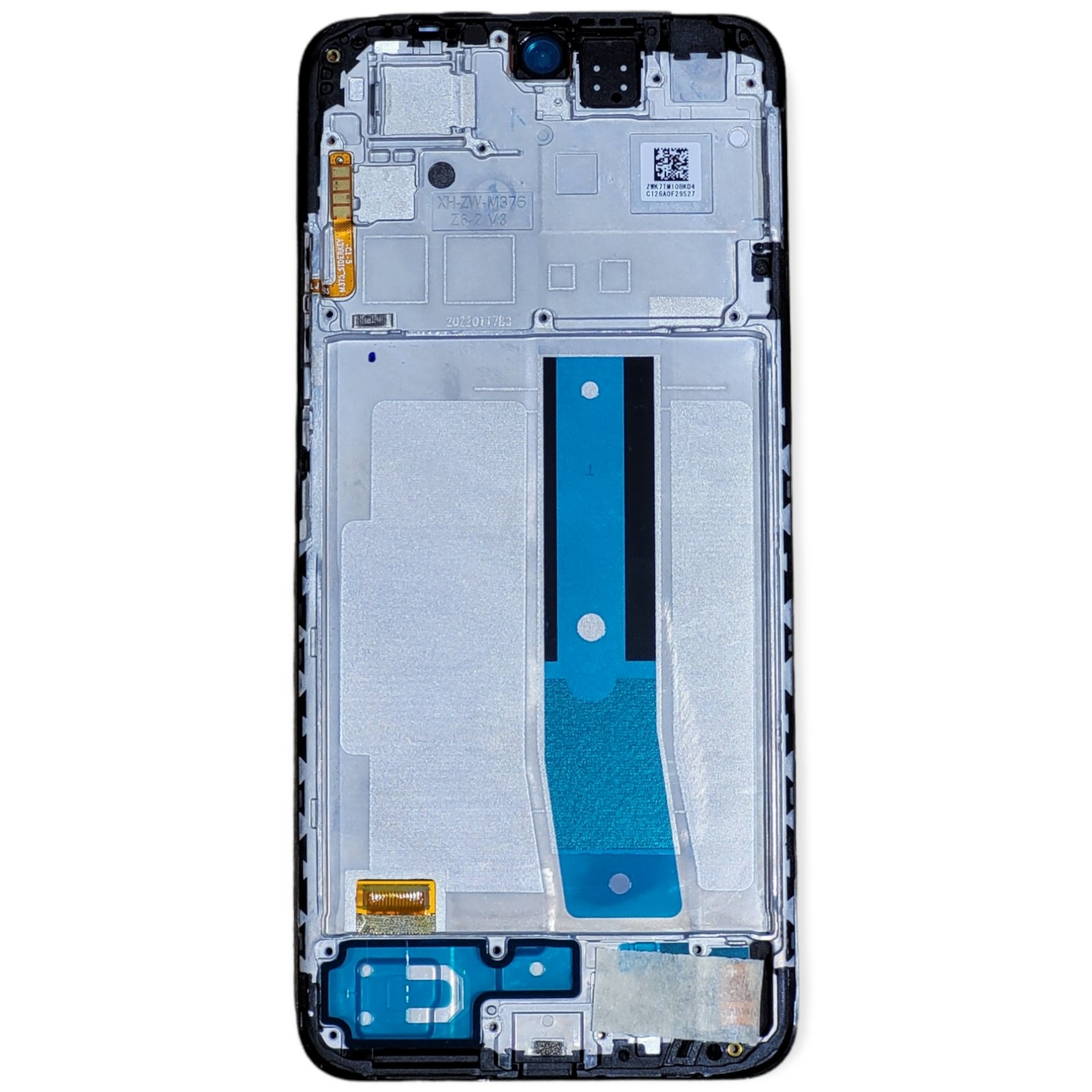 LCD XIAOMI REDMI NOTE 11 4G / NOTE 11 NFC BLACK WITH FRAME ORIGINAL (SERVICE PACK)