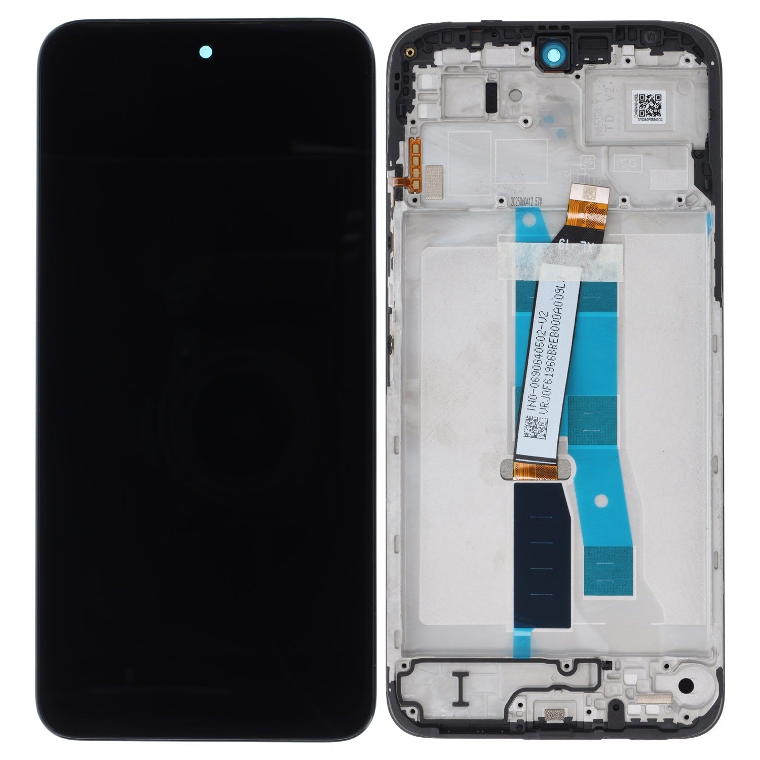 LCD XIAOMI REDMI 15 4G / POCO M7 BLACK WITH FRAME ORIGINAL (SERVICE PACK) (Eu Version)