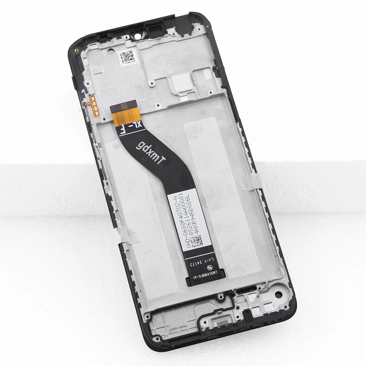 LCD XIAOMI REDMI 14C / POCO C75 BLACK WITH FRAME ORIGINAL (SERVICE PACK)