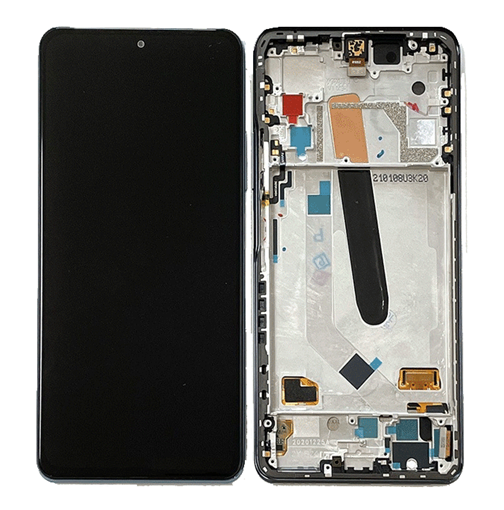 LCD XIAOMI Mi 11i / 11X / 11X Pro (2021) Poco F3 BLACK WITH FRAME ORIGINAL (SERVICE PACK)