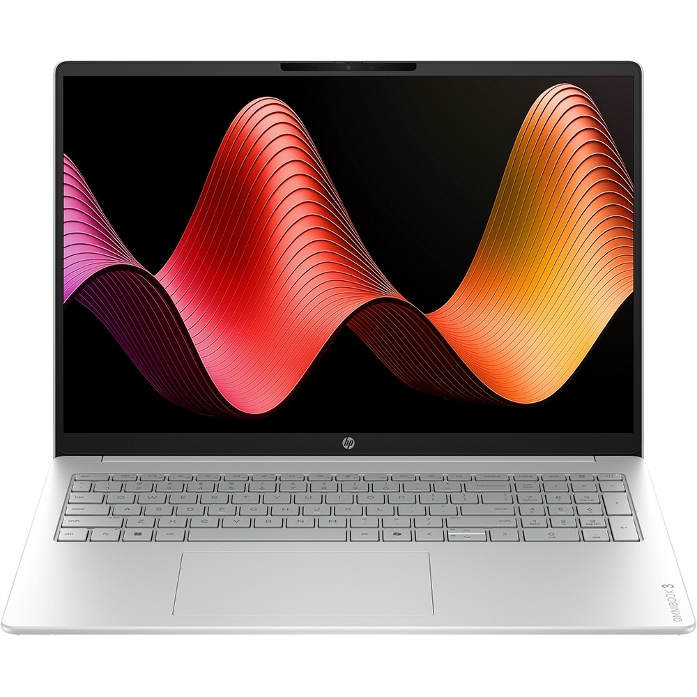 HP OmniBook 3 16-bu0000nnx, Intel Core 7 350 pana la 4.8GHz, 16' 2K, 12GB, SSD 512GB, Intel Graphics